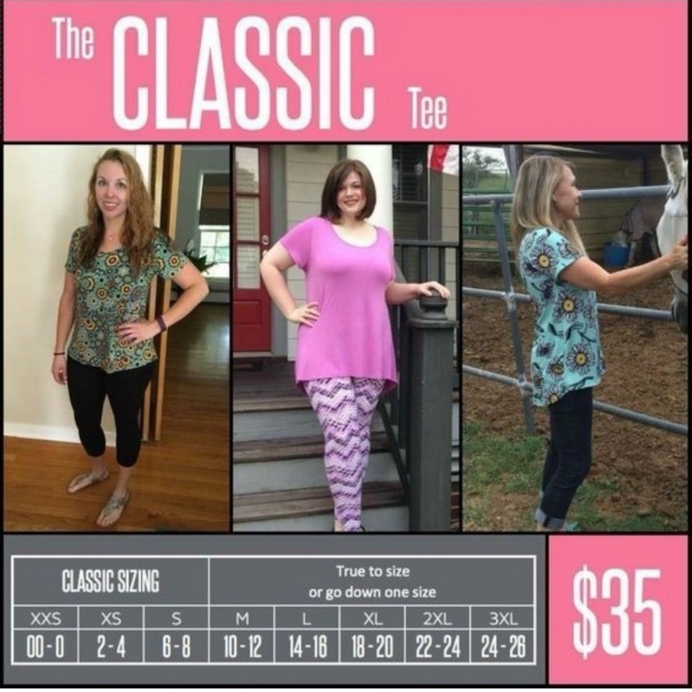 🤠 3/$20 Disney LuLaRoe Classic Top Pink & Green Design - Size XS - NWT - Picture 13 of 14